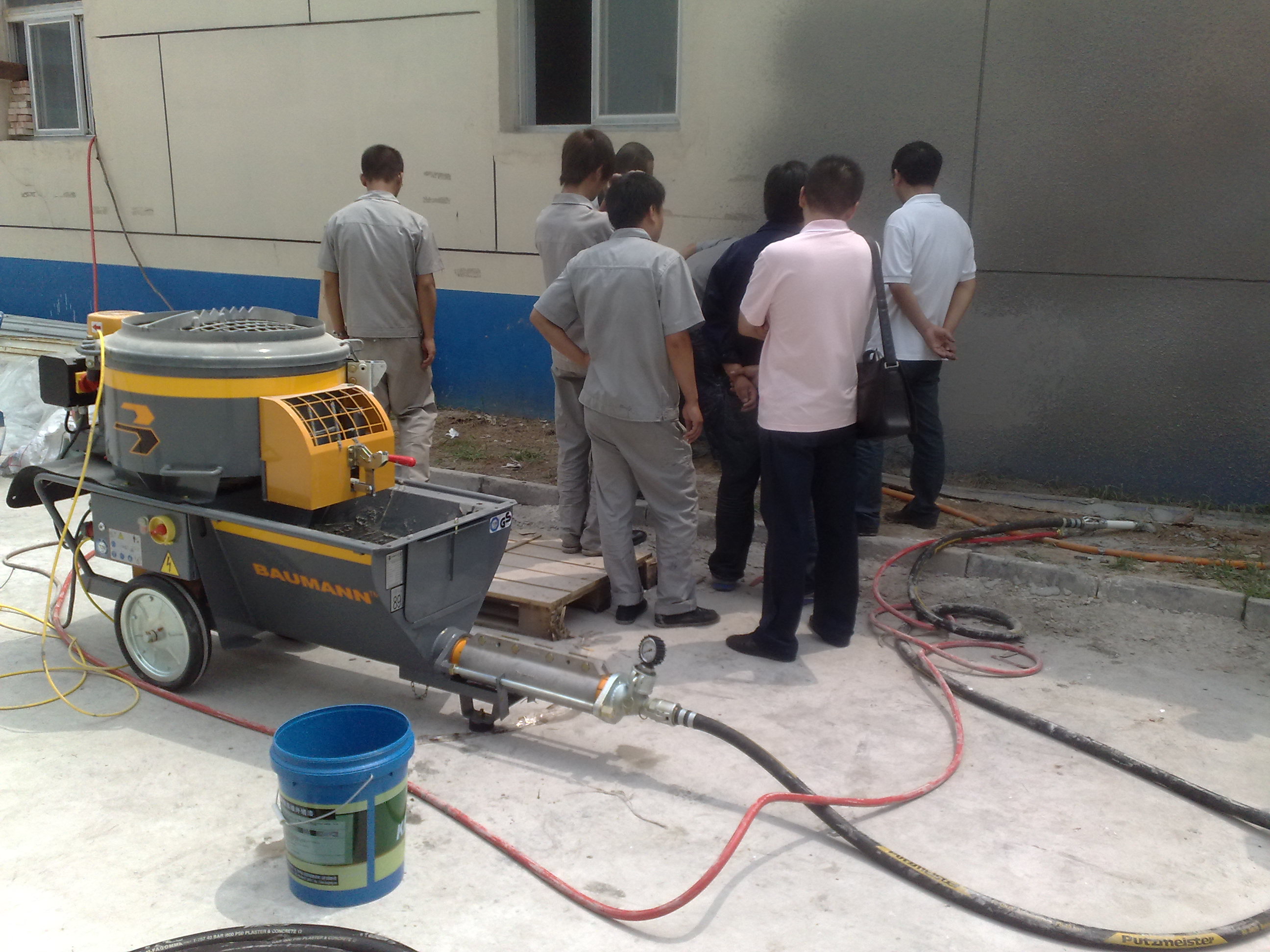 PM 5X mortar spray